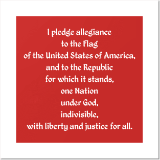 Pledge of Allegiance - 1 Posters and Art